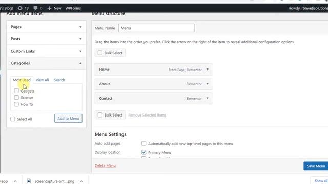 How to Add Post Category in WordPress Menu | Add Category to Menu in 2022 смотреть онлайн
