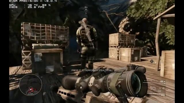 Sniper Ghost Warrior 2 Gameplay MAX SETTINGS |HD7750&E6600| смотреть онлайн