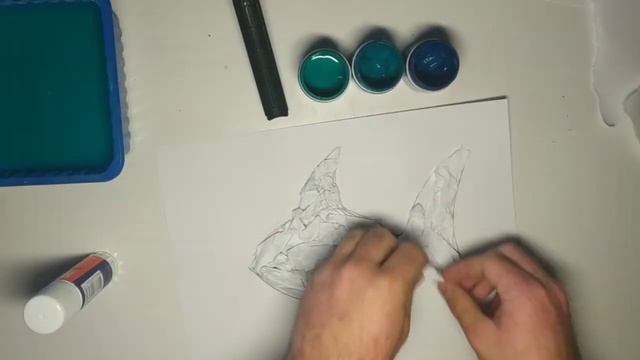 ОТТИСК РЕЛЬЕФА ИЗ МЯТОЙ БУМАГИ смотреть онлайн