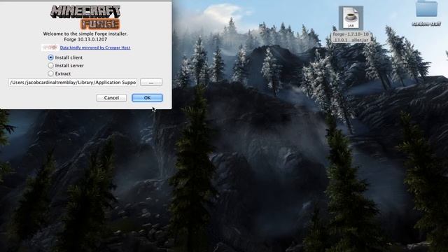 How to install Minecraft Forge On a Mac [1.7.10] смотреть онлайн