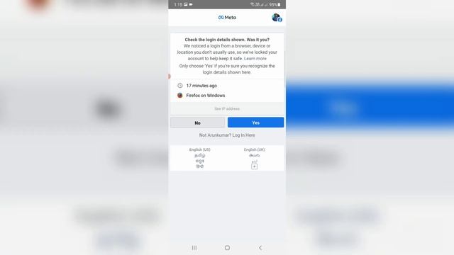 Fix someone tried to access your facebook account | we noticed a login from a browser problem смотреть онлайн
