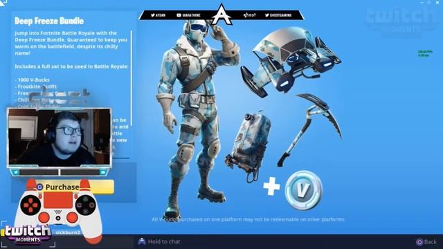 Streamers react to new deep freeze and mounted turret!?! смотреть онлайн
