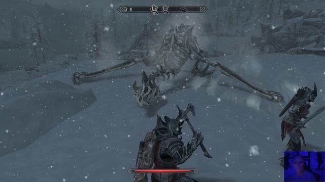 Skyrim - How to SLAY an Ancient Dragon up close and personal on LEGENDARY difficulty смотреть онлайн
