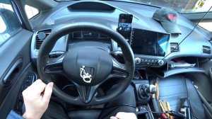 HONDA CIVIC Замена ШИЛЬДИКА на руле
