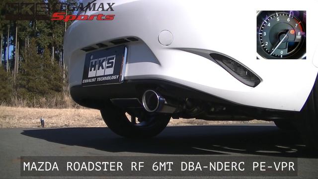 MAZDA ROADSTER RF DBA-NDERC HKS LEGAMAX Sports