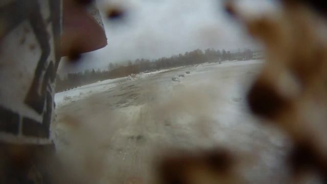 Видео с головы №12 заезд питбайки мотобиатлон зима 2015 смотреть онлайн
