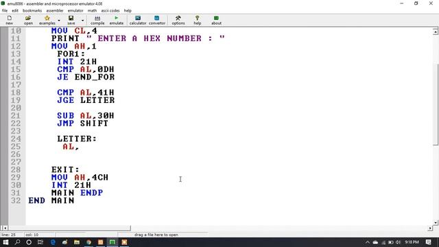 39. Decimal to Hexadecimal in Assembly Programming Language (Bangla Tutorial) смотреть онлайн