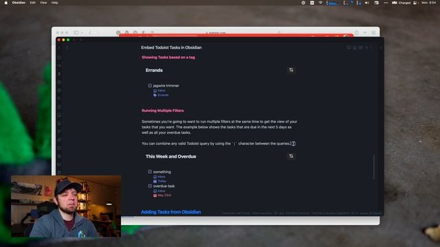 Sync Obsidian and Todoist смотреть онлайн