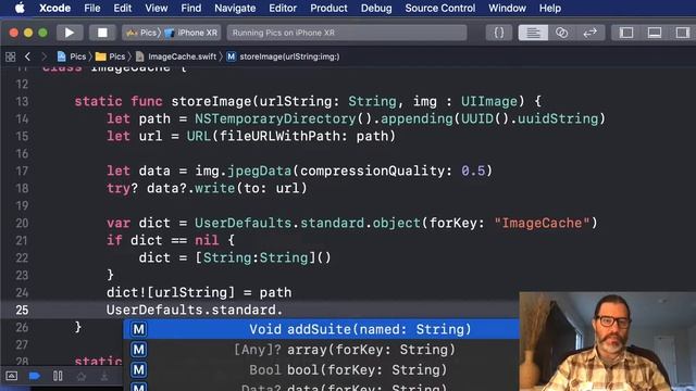 iOS/Swift 5-minute Tips: Easy Image Cache In Swift смотреть онлайн