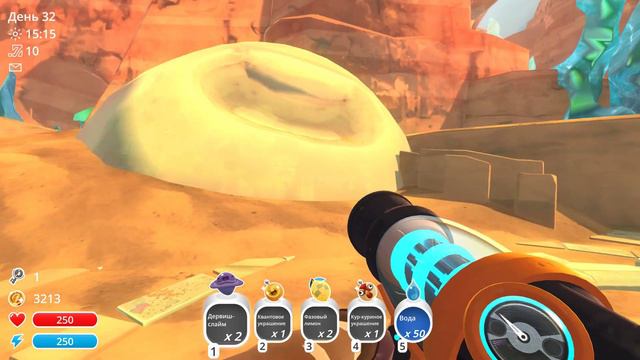 Открываю портал в Стеклянную Пустыню в Slime Rancher смотреть онлайн