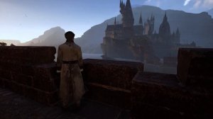 Walking in the Autumn Rain and Exploring the Enchanting Hamlets in Hogwarts Legacy