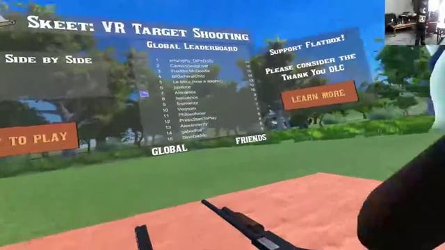 Streaming Skeet VR target shooting смотреть онлайн