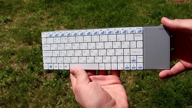 Rapoo E2700 Обзор. Компактная беспроводная клавиатура смотреть онлайн