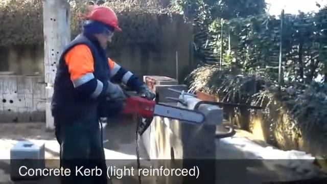 Ручная электрическая цепная пила по бетону CARDI COCCODRILLO35 смотреть онлайн