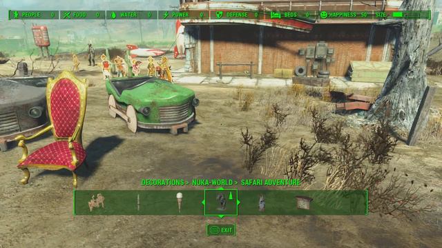 Fallout 4 Nuka-World - New Workshop Items Updated (Unlocks After Clearing the Park) смотреть онлайн