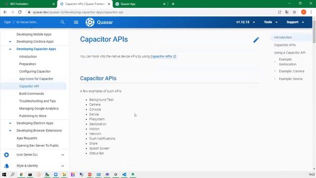 Quasar Framework Y Capacitor (Parte 1)