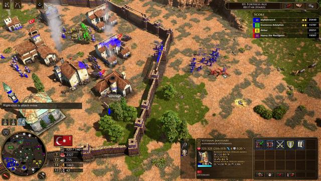 [4K 60FPS] Age of Empires 3: Definitive Edition - Ottomans Skirmish 2v2 смотреть онлайн