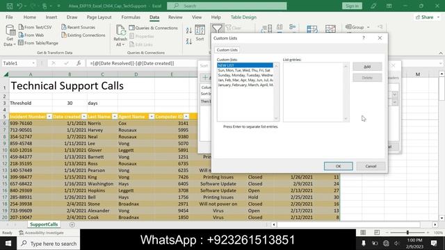 Exp19_Excel_Ch04_Cap_Tech_Support | Excel Chapter 4 Capstone - Tech Support | Complete_Solution_Ch0 смотреть онлайн