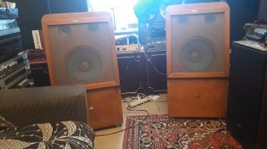 Акустика 4а- 32 и самодельный усилитель.