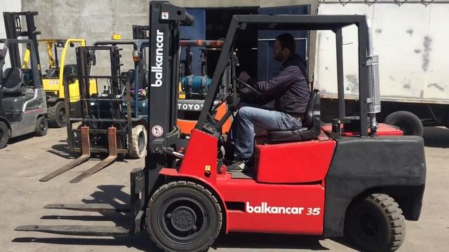 дизельный погрузчик Balkancar DV1792 смотреть онлайн