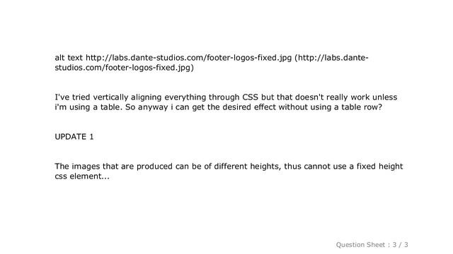HTML : How do you vertically align images within a list or a div? смотреть онлайн