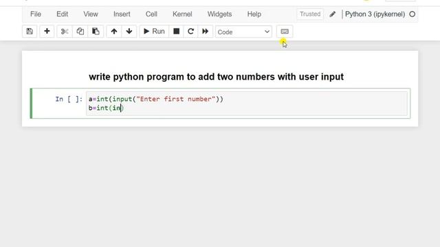Add Two Numbers With User Input | Python Program смотреть онлайн