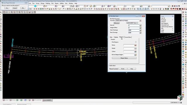 12d Track Training - Part 7 (Applying Cant/Plotting Rails) смотреть онлайн