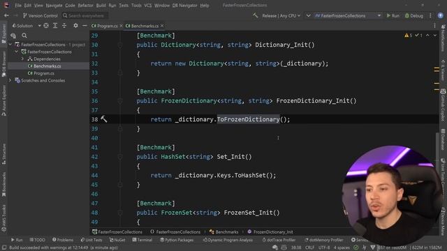 Why Microsoft Made Their New Frozen Collections Slower смотреть онлайн