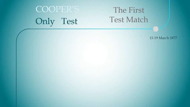 One Test Wonders: B.B Cooper, the first one test wonder смотреть онлайн