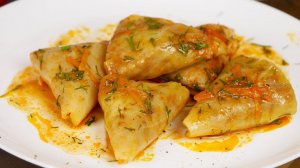 Как завернуть голубцы. Диетические ГОЛУБЦЫ с говядиной, цыганка готовит. Gipsy cuisine.