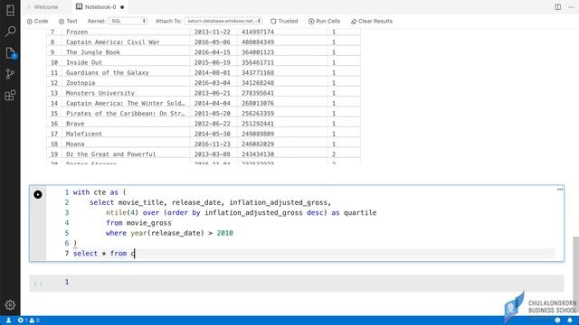 สอน SQL เบื้องต้น: การแบ่งแถวข้อมูลออกเป็นกลุ่ม ๆ เช่น quartile, decile смотреть онлайн