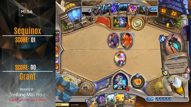 MeSA Hearthstone July 2018: Sequinox Vs Grant смотреть онлайн