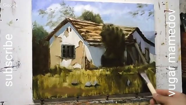 Пейзаж Scenery Vugar Mamedov смотреть онлайн