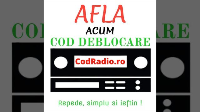 Cod deblocare Navigatie radio Volkswagen Golf 7, decodare casetofon auto VW #vw #volkswagen смотреть онлайн