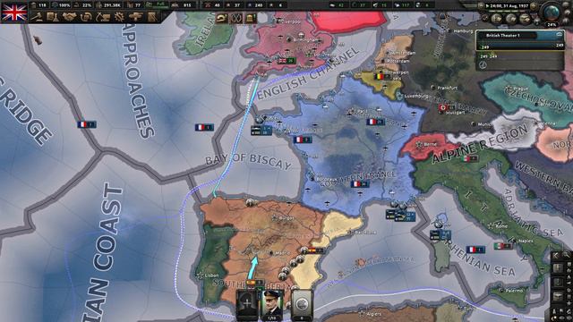 HOI4 Great Britain (Vannila+ and Russia Reworked) Ep. 3 смотреть онлайн