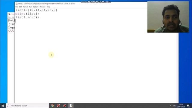 Sorting Lists in Python | Class 12 IP CBSE | Python tutorial for beginners смотреть онлайн
