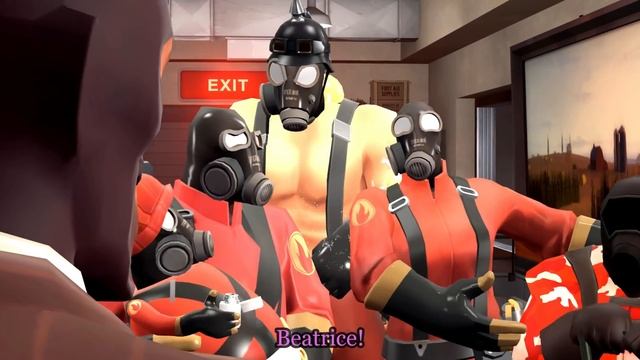 [SFM] Spy meets Pyro's Family смотреть онлайн