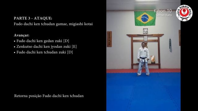 Kihon 10: Sanbon kumite смотреть онлайн
