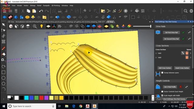 Image To 3D Design | Face making Part -01 | By- GS Zone смотреть онлайн