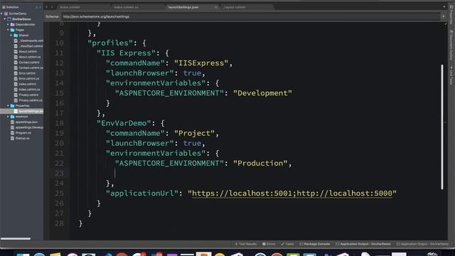 Sneak peak: Support for launchSettings.json in Visual Studio for Mac смотреть онлайн
