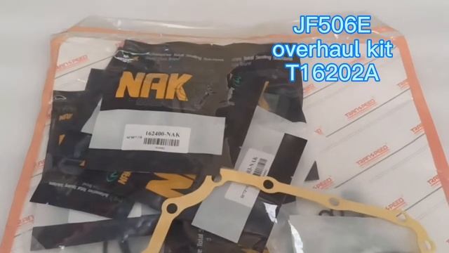JF506E 09A 09B Overhaul kit T16202A смотреть онлайн