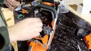 Меняем поршневую HUSQVARNA 365 из-за безалаберности