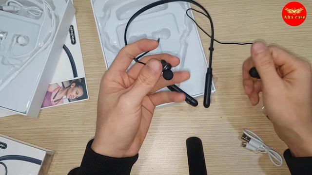 Tai nghe bluetooth sendem e35 bảo hành 12 tháng 1 đổi 1, tai nghe quàng cổ chính hãng Aha Case смотреть онлайн