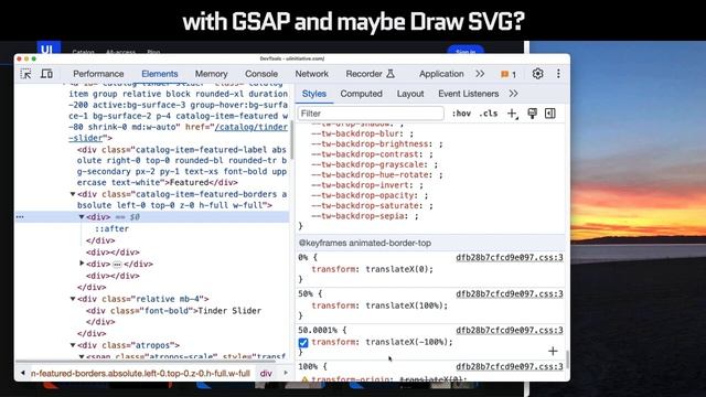 GSAP Double Border Animation from UI Initiative смотреть онлайн