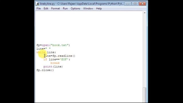 Python Files-4 Programs using While& For loop |Reading first three lines or Second last Line of Fil смотреть онлайн