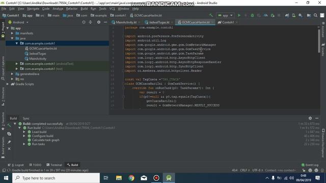 Contoh 1 - Datuk Muhammad Andika - GCMNetworkManager & Firebase Dispatcher #MobileAndroid2019 смотреть онлайн