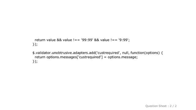 jQuery : ASP .Net MVC 3: Custom unobtrusive validation смотреть онлайн