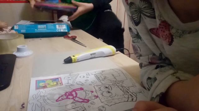 РИСУЕМ ПАТРИКА 3D?️РУЧКОЙ//DRAW PATRICK STAR A 3D PEN/NICKELODEON/ГУБКА БОБ КВАДРАТНЫЕ ШТАНЫ смотреть онлайн