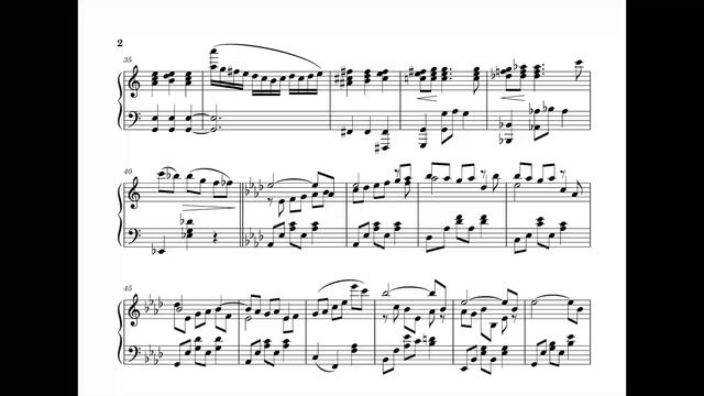 Shostakovich - Elegy/Lullaby (Sheet music) (piano transcription) смотреть онлайн