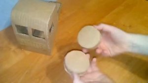 Сделал грузовик из картона!